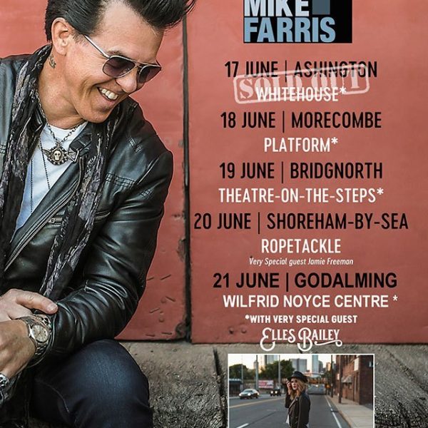 Mike Farris set to begin his UK tour next week